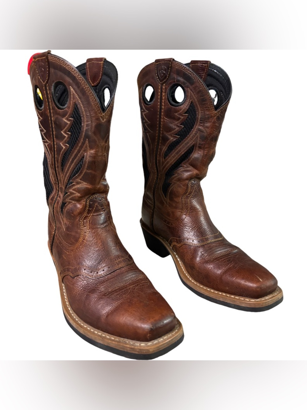 Ariat Men's Heritage Roughstock VentTEK Roper Western Boots # 10019908 Sz 8.5 D